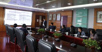 韩国国立水产科学院西海水产研究所sang ok chung研究员到黄海所访问交流