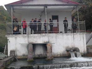 全国水产技术推广总站副站长胡红浪等到毕节考察三文鱼养殖