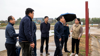 常熟市第十五批科技镇长团考察淡水中心扬中基地